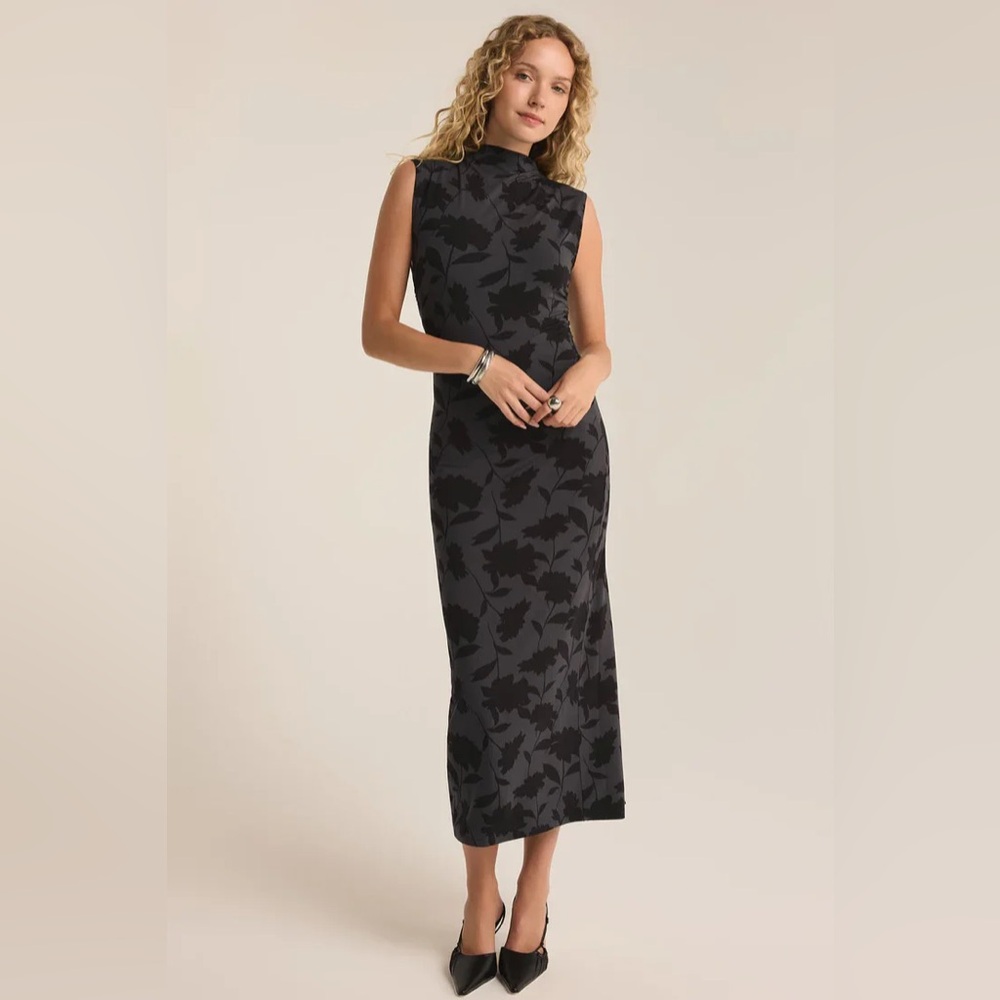 Z Supply Tatum Shadow Midi Dress NWT
